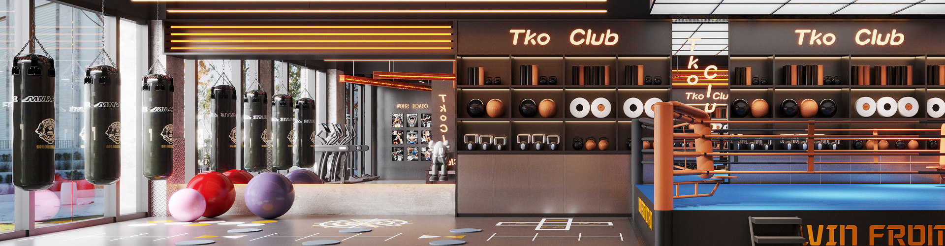 健身房装修设计