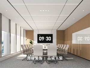 杭州办公室装修,小户型办公设计,博妍装饰,商业空间装修,办公室装修方案