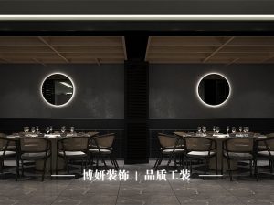 杭州火锅店改造,火锅店装修,商业空间装修,装修改造对比,博妍装饰