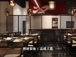 杭州火锅店改造,火锅店装修,商业空间装修,装修改造对比,博妍装饰