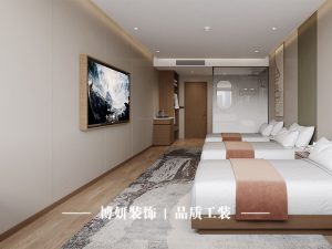 杭州酒店焕新,博妍装饰,商业空间装修,酒店装修设计,空间改造