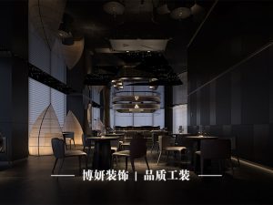 杭州酒店装修,氛围感酒店,博妍装饰,商业空间装修,工装公司