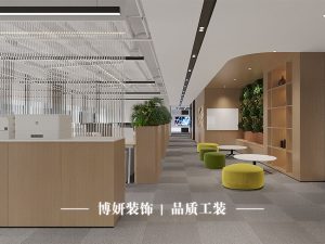 杭州办公室装修,博妍装饰,商业空间装修,办公室设计,工装施工