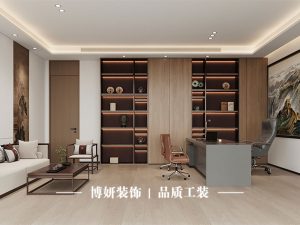 杭州办公室装修,博妍装饰,商业空间装修,办公室设计,工装施工