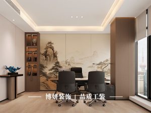 杭州办公室装修,博妍装饰,商业空间装修,办公室设计,工装施工