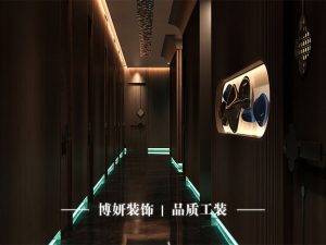 杭州足浴店装修,商业空间装修,足浴店氛围,工装施工