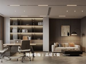 杭州办公室装修风格,极简现代风室,商办公业空间装修,企业办公空间设计