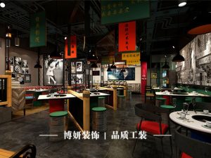 杭州火锅店装修,烟火气设计,商业空间装修,火锅店施工要点