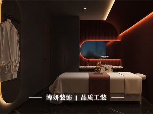 杭州足浴店装修,足浴店设计,商业空间装修,足浴店施工要点