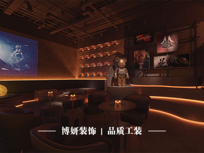 杭州小酒馆装修,复古风空间设计,商业空间装修,深夜食堂风格