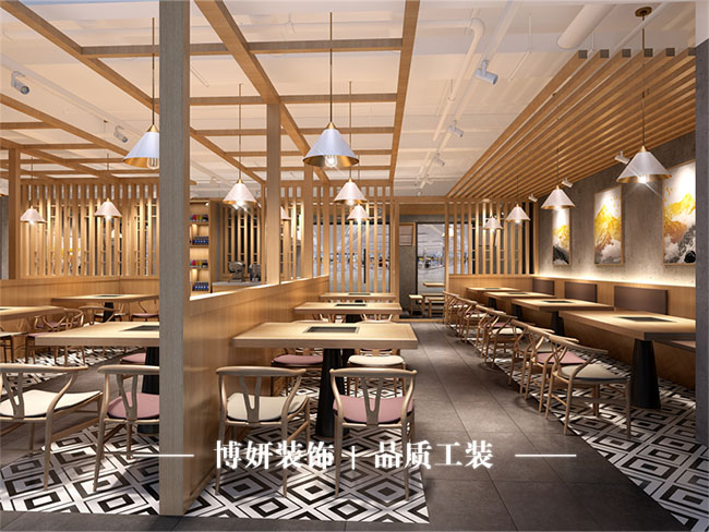 杭州网红火锅店,打卡点设计,商业空间装修,餐饮空间装修