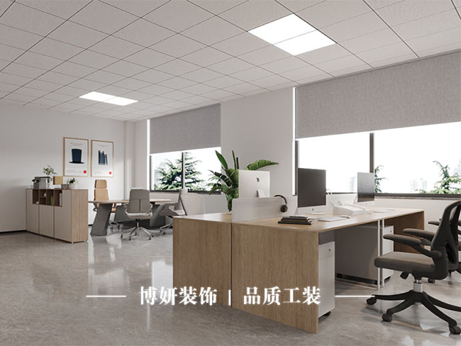 杭州办公室装修,工装装修,员工打卡办公空间,商业空间装修