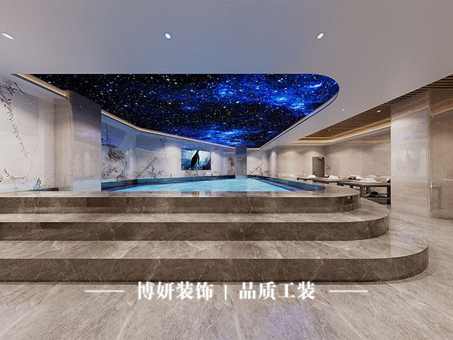 杭州足浴店装修,足浴空间设计,商业工装装修,足浴店施工要点