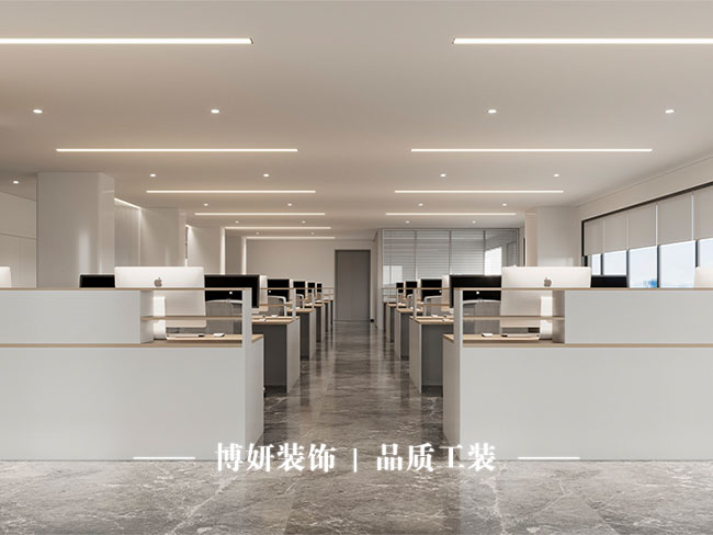 杭州办公楼装修,办公幸福感,商业空间设计,工装施工